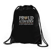 proud autism nephew Drawstring Bags