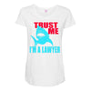 im a lawyer Maternity Scoop Neck T-shirt