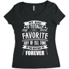 My Gigi is Totally My Most Favorite Guy Of All Time In The History Of Women's Triblend Scoop T-shirt