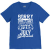 This Guy Is Taken By A Super Sexy July Girlfriend V-Neck Tee