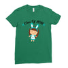 class o f 2018 cool girl Ladies Fitted T-Shirt