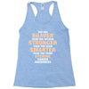 Braver Stronger Smarter Uterine Cancer Awareness Racerback Tank