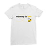 Mommy To Bee Unknown Gender Ladies Fitted T-Shirt