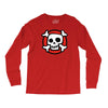 comic skull Long Sleeve Shirts