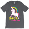 gay pride f#ck younicorn funny rude unicorn T-Shirt