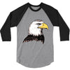 bald eagle 3/4 Sleeve Shirt