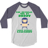pixel art daddy 3/4 Sleeve Shirt