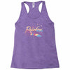 rainbow road Racerback Tank