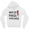 hokus pokus witches Zipper Hoodie