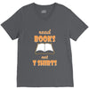 humor book t shirt V-Neck Tee