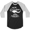New Grandpa 2018 Rokie Dept. 3/4 Sleeve Shirt