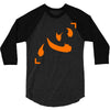 heart mind anime lucky 3/4 Sleeve Shirt