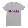 goats Ladies Fitted T-Shirt