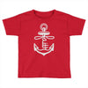 anchored faith (2) Toddler T-shirt