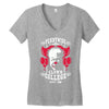 pennywise clown college Women's V-Neck T-Shirt