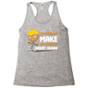 Trumpkin Make Halloween Great Again Racerback Tank