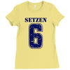 lustiges t shirt mit fun spruch witziges spr&Uuml;che shirt Ladies Fitted T-Shirt