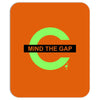 mind the gap kcco keep calm and chive on the chive Mousepad
