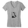 stong man Women's V-Neck T-Shirt