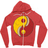pizza of mind Zipper Hoodie