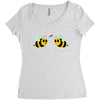 boo bees Women's Triblend Scoop T-shirt