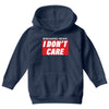 Breaking News i Don't Care Youth Hoodie