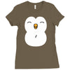 cute penguin Ladies Fitted T-Shirt