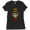 crazy dad Ladies Fitted T-Shirt