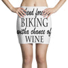 weekend forecast biking with a change of wine Mini Skirts