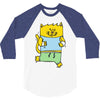meow is running 3/4 Sleeve Shirt