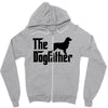 the dogfather english springer spaniel Zipper Hoodie