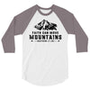 Faith Can Move Mountains 3/4 Sleeve Shirt