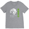 albert einstein theory of 7% proof geeky science cider scrumpy drinkin V-Neck Tee