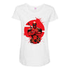 deadpool chimichanga Maternity Scoop Neck T-shirt
