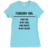 February Girl Ladies Fitted T-Shirt