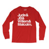 a litle life book white logo Long Sleeve Shirts