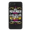 i am a november women iPhone 7 Plus Case