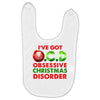 ocd obsessive christmas disorder Baby Bibs