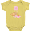 ice cream ghost Baby Bodysuit
