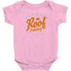 varsity roof drinking Baby Onesie