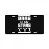 bars to the stars License Plate