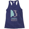 women's march 2017 on washington Racerback Tank