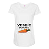 Veggie Powered Maternity Scoop Neck T-shirt