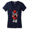 coach bird Women's V-Neck T-Shirt