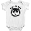 cat crazy Baby Onesie