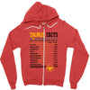 Taurus Facts Servings Per Container Zipper Hoodie