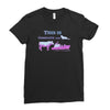 otter bullship Ladies Fitted T-Shirt