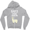 Save The Drama For Your Lama Zipper Hoodie