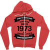 Premium Vintage 1973 Zipper Hoodie