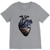 galaxy heart V-Neck Tee